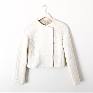 Emporio Armani White Giacca K2g1400 Jacket